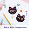Wrapables Make Your Own Sticker Sheets, DIY Make a Face Animal, Food, Party Favor Stickers (24 Sheets)